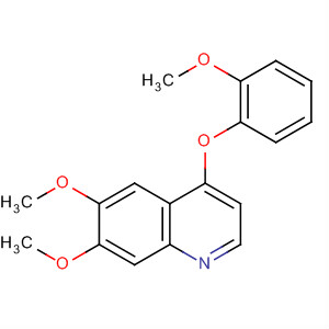 Molecular Structure of 190726-38-6 (Quinoline, 6,7-dimethoxy-4-(2-methoxyphenoxy)-)
