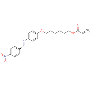 Molecular Structure of 108090-38-6 (2-Propenoic acid, 6-[4-[(4-nitrophenyl)azo]phenoxy]hexyl ester)