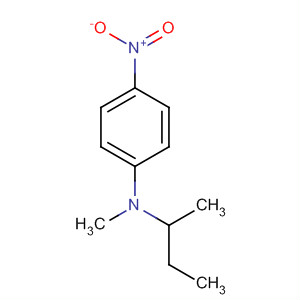 Molecular Structure of 99981-69-8 (Benzenamine, N-methyl-N-(1-methylpropyl)-4-nitro-)