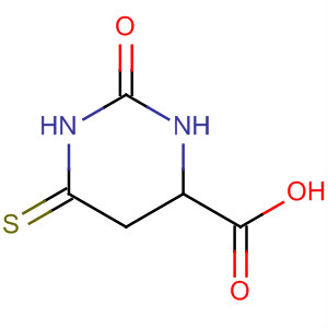 Molecular Structure of 114832-70-1 (4-Pyrimidinecarboxylic acid, hexahydro-2-oxo-6-thioxo-)