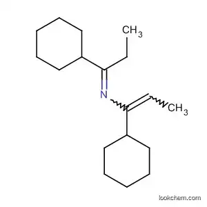 Cyclohexanemethanamine, N-(1-cyclohexylpropylidene)-a-ethylidene-