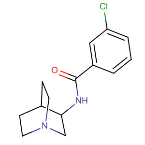 Molecular Structure of 120570-08-3 (Benzamide, N-(3S)-1-azabicyclo[2.2.2]oct-3-yl-3-chloro-)