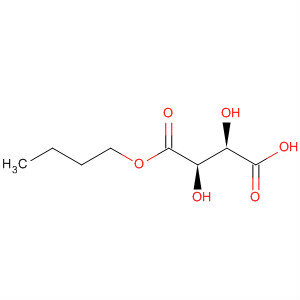 Molecular Structure of 121536-75-2 (Butanedioic acid, 2,3-dihydroxy- (2R,3R)-, monobutyl ester)