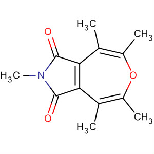 Molecular Structure of 132785-70-7 (1H-Oxepino[4,5-c]pyrrole-1,3(2H)-dione, 2,4,5,7,8-pentamethyl-)