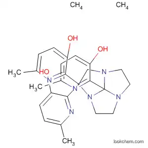 Molecular Structure of 133762-61-5 (3-Pyridinol,
2,2',2''-[(hexahydro-1H-1,4,7-triazonine-1,4,7-triyl)tris(methylene)]tris[6-
methyl-)