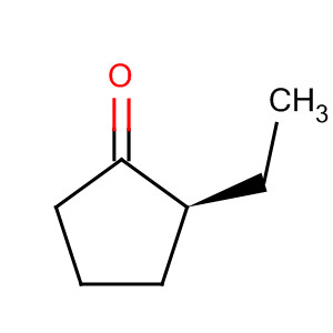 Molecular Structure of 133907-27-4 (Cyclopentanone, 2-ethyl-, (2S)-)