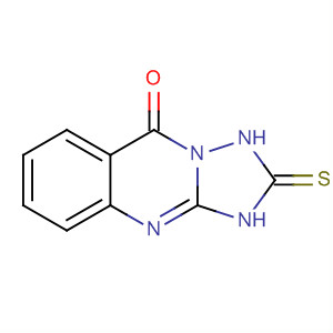 Molecular Structure of 134878-94-7 ([1,2,4]Triazolo[5,1-b]quinazolin-9(1H)-one, 2,3-dihydro-2-thioxo-)
