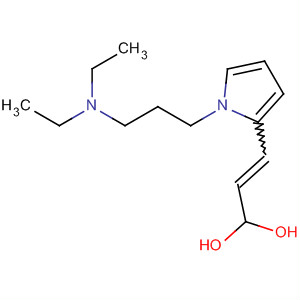 2-Propene-1,1-diol, 3-[1-[3-(diethylamino)propyl]-1H-pyrrol-2-yl]-