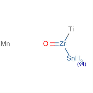 Molecular Structure of 150902-94-6 (Manganese tin titanium zirconium oxide)