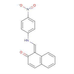 Molecular Structure of 156361-63-6 (2(1H)-Naphthalenone, 1-[[(4-nitrophenyl)amino]methylene]-, (1Z)-)