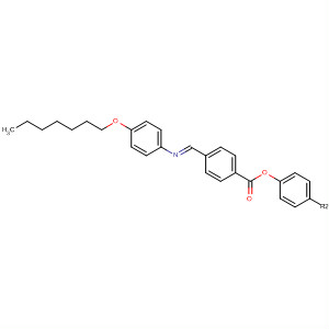 Molecular Structure of 160068-08-6 (Benzoic acid, 4-[(E)-[[4-(heptyloxy)phenyl]imino]methyl]-, 1,3-phenylene
ester)