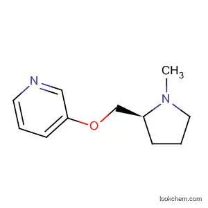 Molecular Structure of 161416-43-9 (Pyridine, 3-[[(2S)-1-methyl-2-pyrrolidinyl]methoxy]-)