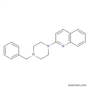 Molecular Structure of 161887-18-9 (Quinoline, 2-[4-(phenylmethyl)-1-piperazinyl]-)