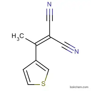 Molecular Structure of 168027-21-2 (Propanedinitrile, [1-(3-thienyl)ethylidene]-)