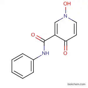Molecular Structure of 172225-05-7 (3-Pyridinecarboxamide, 1,4-dihydro-1-hydroxy-4-oxo-N-phenyl-)