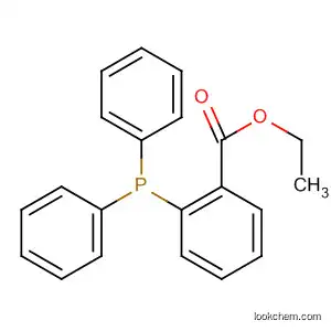 Molecular Structure of 176725-50-1 (Benzoic acid, 2-(diphenylphosphino)-, ethyl ester)