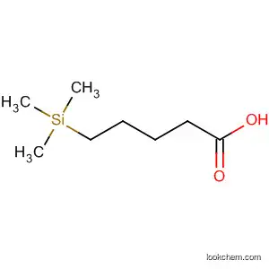 Molecular Structure of 18388-50-6 (Pentanoic acid, 5-(trimethylsilyl)-)