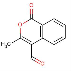 Molecular Structure of 186028-42-2 (1H-2-Benzopyran-4-carboxaldehyde, 3-methyl-1-oxo-)