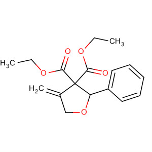 Molecular Structure of 195073-96-2 (3,3(2H)-Furandicarboxylic acid, dihydro-4-methylene-2-phenyl-, diethyl
ester)