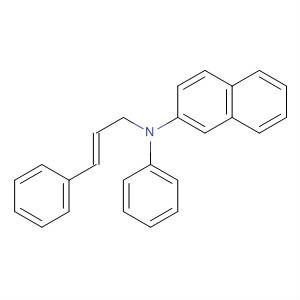 Molecular Structure of 195614-90-5 (2-Naphthalenamine, N-phenyl-N-[(2E)-3-phenyl-2-propenyl]-)