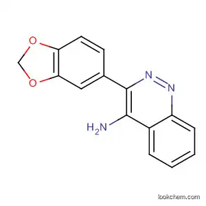 Molecular Structure of 240821-57-2 (4-Cinnolinamine, 3-(1,3-benzodioxol-5-yl)-)