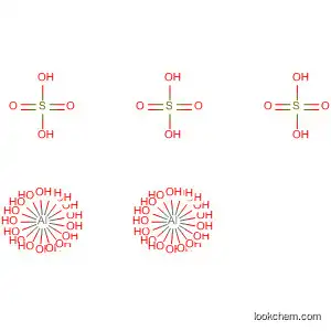 Molecular Structure of 25102-19-6 (Sulfuric acid, aluminum salt (3:2), heptadecahydrate)