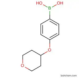 Molecular Structure of 279261-92-6 (Boronic acid, [4-[(tetrahydro-2H-pyran-4-yl)oxy]phenyl]-)