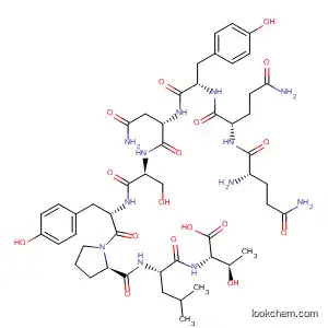 Molecular Structure of 302543-67-5 (L-Threonine,
L-glutaminyl-L-glutaminyl-L-tyrosyl-L-asparaginyl-L-seryl-L-tyrosyl-L-prolyl-L
-leucyl-)
