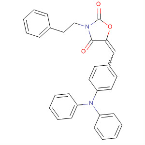 2,4-Oxazolidinedione,
5-[[4-(diphenylamino)phenyl]methylene]-3-(2-phenylethyl)-