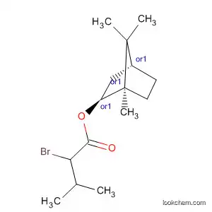Molecular Structure of 509-05-7 (Butanoic acid, 2-bromo-3-methyl-,
(1R,2S,4R)-1,7,7-trimethylbicyclo[2.2.1]hept-2-yl ester, rel-)