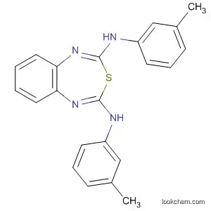Molecular Structure of 574010-77-8 (3,1,5-Benzothiadiazepine-2,4-diamine, N,N'-bis(3-methylphenyl)-)