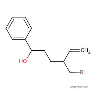 Molecular Structure of 596112-16-2 (Benzeneethanol, 2-[2-(bromomethyl)-3-butenyl]-)