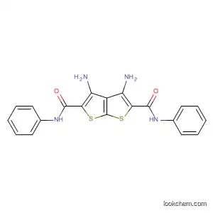 Molecular Structure of 633279-52-4 (Thieno[2,3-b]thiophene-2,5-dicarboxamide, 3,4-diamino-N,N'-diphenyl-)