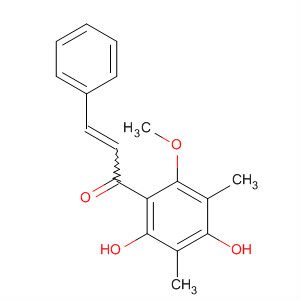 2-Propen-1-one,  1-(2,4-dihydroxy-6-methoxy-3,5-dimethylphenyl)-3-phenyl-