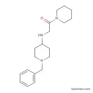 Molecular Structure of 753500-88-8 (Piperidine, 1-[[[1-(phenylmethyl)-4-piperidinyl]amino]acetyl]-)
