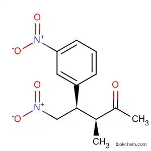 2-Pentanone, 3-methyl-5-nitro-4-(3-nitrophenyl)-, (3S,4R)-