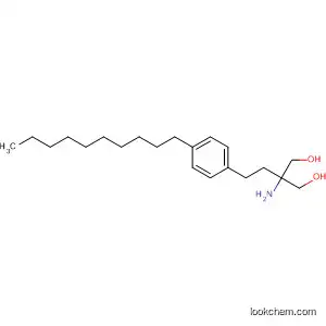 Molecular Structure of 780729-32-0 (1,3-Propanediol, 2-amino-2-[2-(4-decylphenyl)ethyl]-)