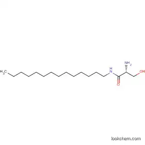 Propanamide, 2-amino-3-hydroxy-N-tetradecyl-, (2R)-