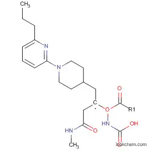 Carbamic acid, [2-[1-(6-propyl-2-pyridinyl)-4-piperidinyl]ethyl]-,
2-(methylamino)-2-oxoethyl ester