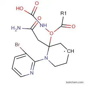 Carbamic acid, [1-(3-bromo-2-pyridinyl)-4-piperidinyl]-,
2-amino-2-oxoethyl ester