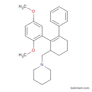Molecular Structure of 793668-01-6 (Piperidine,
1-[[2-(2,5-dimethoxyphenyl)-3-phenyl-2-cyclohexen-1-yl]methyl]-)