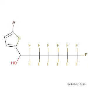 Molecular Structure of 796994-63-3 (2-Thiophenemethanol, 5-bromo-a-(tridecafluorohexyl)-)
