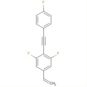 Benzene, 5-ethenyl-1,3-difluoro-2-[(4-fluorophenyl)ethynyl]-