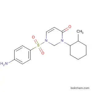 4(1H)-Pyrimidinone,
1-[(4-aminophenyl)sulfonyl]tetrahydro-3-(2-methylphenyl)-