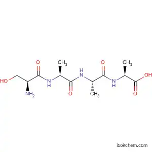 Molecular Structure of 798541-12-5 (L-Alanine, L-seryl-L-alanyl-L-alanyl-)