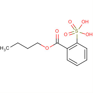 Molecular Structure of 799272-45-0 (Benzoic acid, 2-hydroxysulfo-, 1-butyl ester)