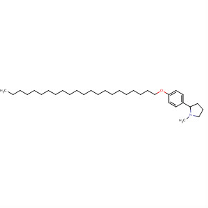 Molecular Structure of 799281-86-0 (Pyrrolidine, 2-[4-(docosyloxy)phenyl]-1-methyl-)