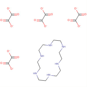 Molecular Structure of 799829-80-4 (1,4,7,10,13,16-Hexaazacyclooctadecane, ethanedioate (1:4))