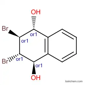 Molecular Structure of 80563-14-0 (1,4-Naphthalenediol, 2,3-dibromo-1,2,3,4-tetrahydro-,
(1R,2S,3S,4R)-rel-)