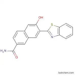 Molecular Structure of 808751-34-0 (2-Naphthalenecarboxamide, 7-(2-benzothiazolyl)-6-hydroxy-)